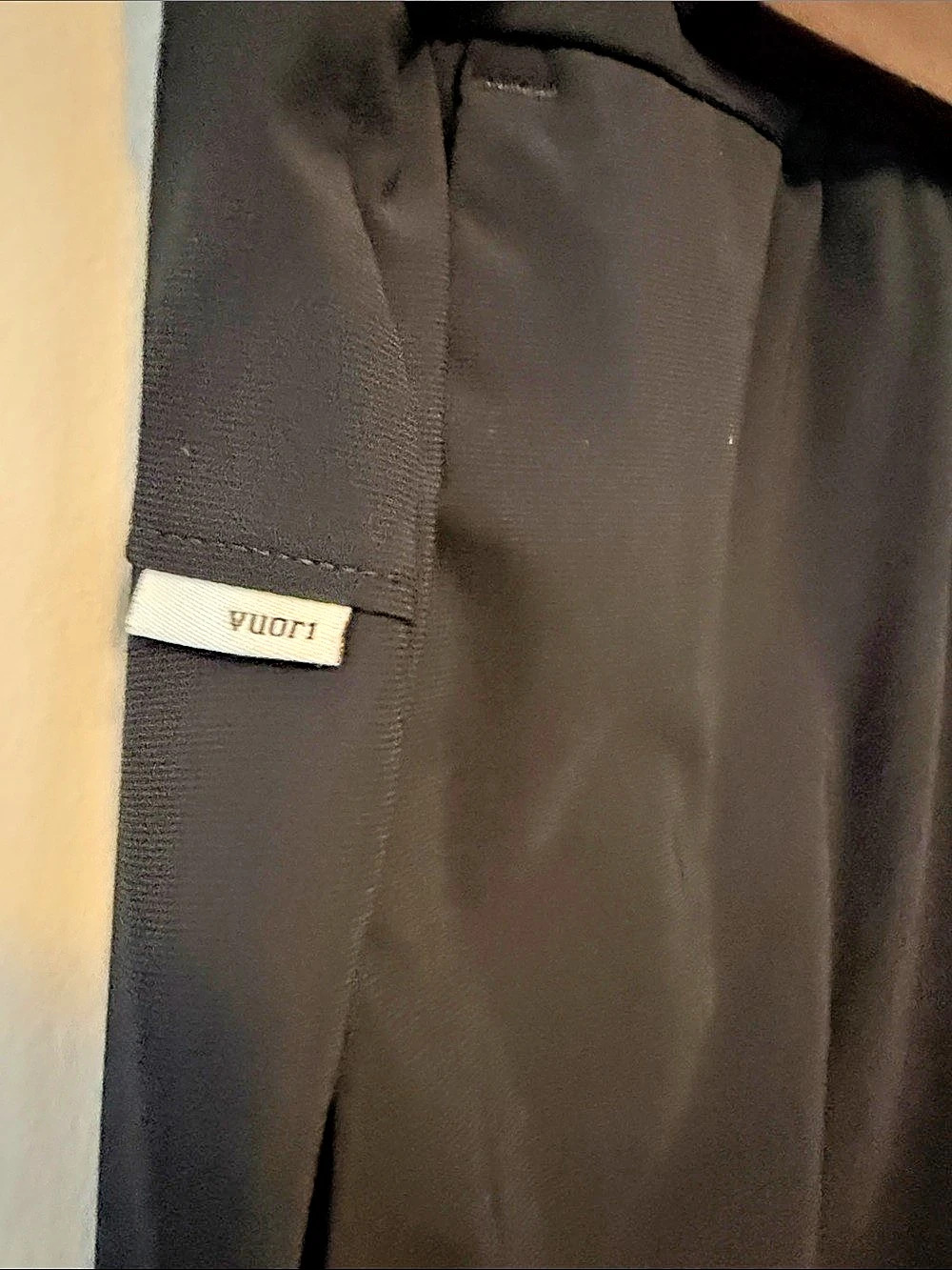 Vuori Meta Elastic Waist Pant Black - Picture 3 of 3